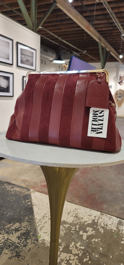 The Fannie Bag - Burgundy