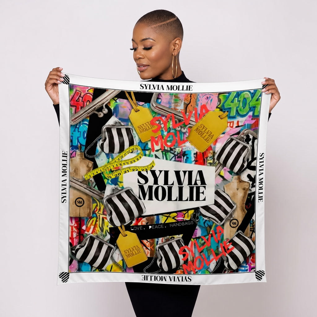 Sylvia Mollie Graphic Scarf