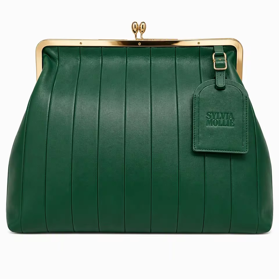 The Fannie Bag - Green Stripe