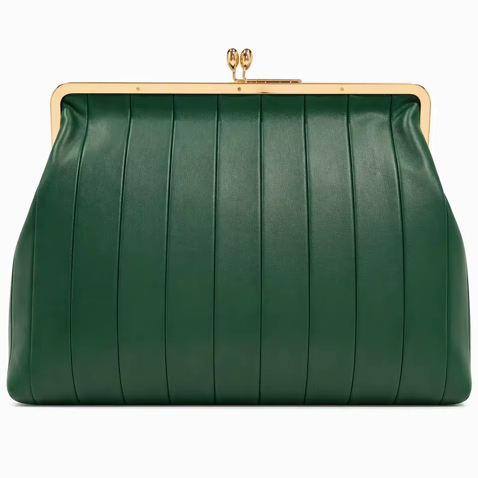 The Fannie Bag - Green Stripe