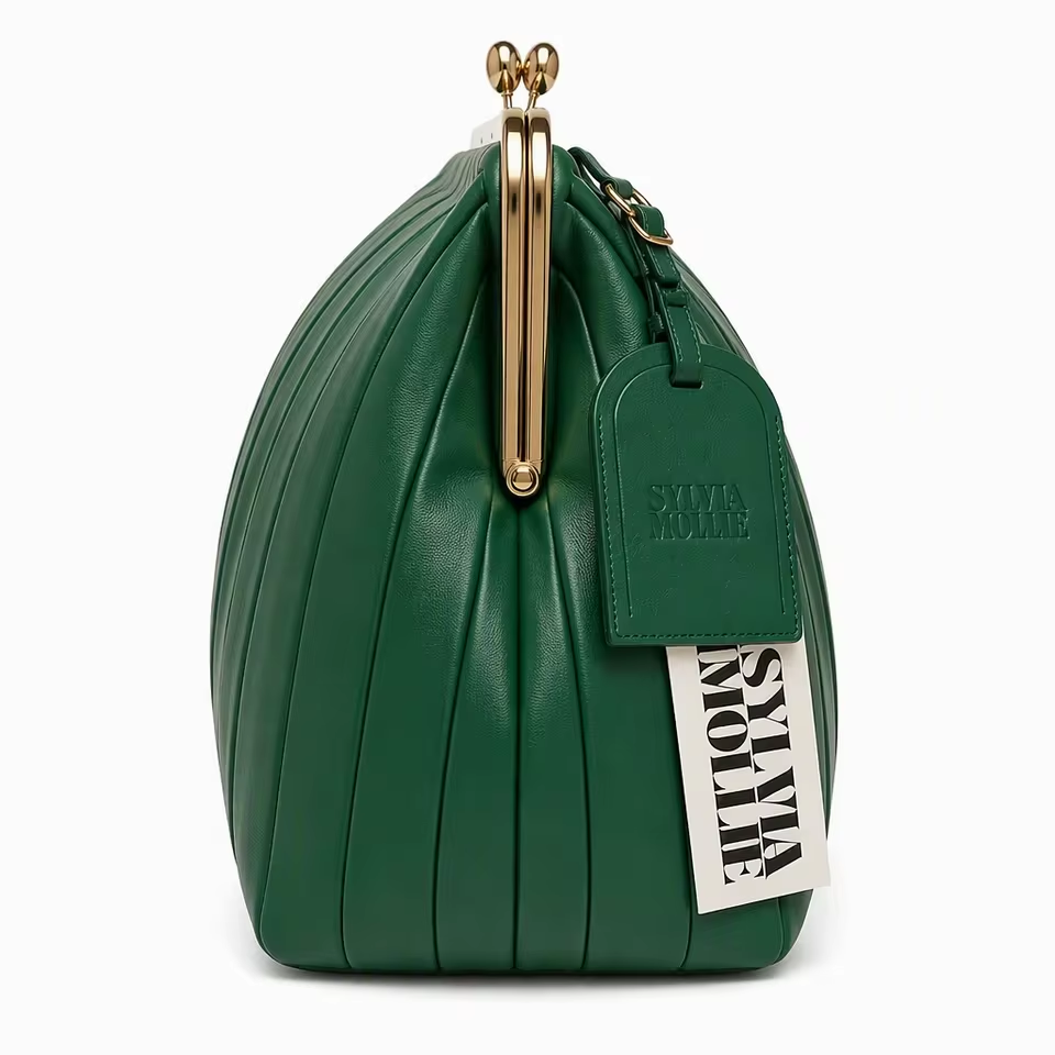 The Fannie Bag - Green Stripe