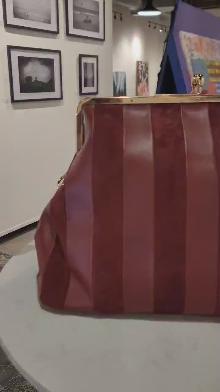 The Fannie Bag - Burgundy